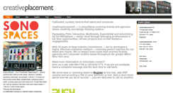 Desktop Screenshot of creativeplacement.com